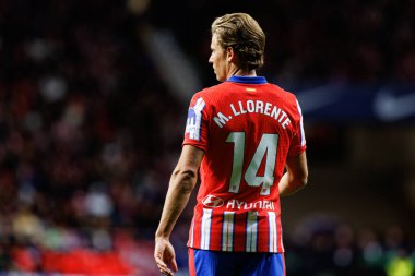 Marcos Llorente, Atletico de Madrid ve FC Barcelona (Maciej Rogowski) takımları arasında LaLiga EA SPORTS maçında görüldü.)