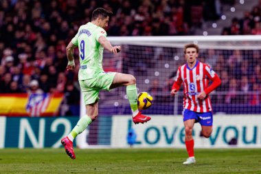 Robert Lewandowski, Atletico de Madrid ve FC Barcelona (Maciej Rogowski) takımları arasında LaLiga EA SPORTS maçında görüldü.)