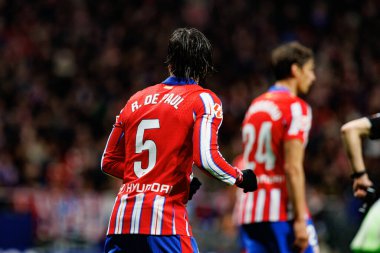 Atletico de Madrid ve FC Barcelona (Maciej Rogowski) takımları arasında oynanan LaLiga EA SPORTS maçında Rodrigo De Paul görüldü.)