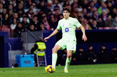 Atletico de Madrid ve FC Barcelona (Maciej Rogowski) takımları arasında LaLiga EA SPORTS maçında Pau Cubarsi görüldü.)