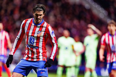 Atletico de Madrid ve FC Barcelona (Maciej Rogowski) takımları arasında oynanan LaLiga EA SPORTS maçında Rodrigo De Paul görüldü.)