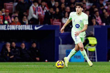Atletico de Madrid ve FC Barcelona (Maciej Rogowski) takımları arasında LaLiga EA SPORTS maçında Pau Cubarsi görüldü.)