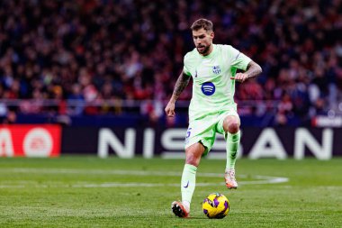 Inigo Martinez, Atletico de Madrid ve FC Barcelona (Maciej Rogowski) takımları arasında oynanan LaLiga EA SPORTS maçı sırasında görüldü.)