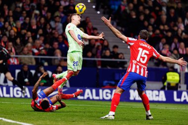 Dani Olmo, Atletico de Madrid ve FC Barcelona (Maciej Rogowski) takımları arasında oynanan EA SPORTS maçı sırasında görüldü.)