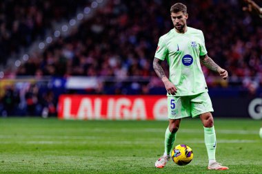 Inigo Martinez, Atletico de Madrid ve FC Barcelona (Maciej Rogowski) takımları arasında oynanan LaLiga EA SPORTS maçı sırasında görüldü.)