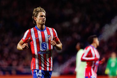 Marcos Llorente, Atletico de Madrid ve FC Barcelona (Maciej Rogowski) takımları arasında LaLiga EA SPORTS maçında görüldü.)