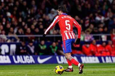 Atletico de Madrid ve FC Barcelona (Maciej Rogowski) takımları arasında oynanan LaLiga EA SPORTS maçında Rodrigo De Paul görüldü.)