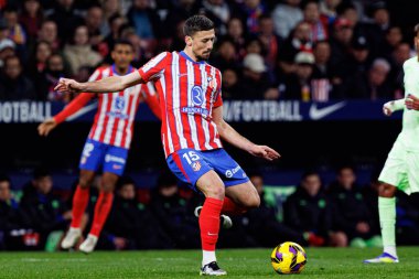 Atletico de Madrid ve FC Barcelona (Maciej Rogowski) takımları arasında oynanan LaLiga EA SPORTS maçında Clement Lenglet)