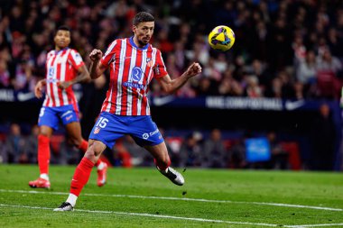 Atletico de Madrid ve FC Barcelona (Maciej Rogowski) takımları arasında oynanan LaLiga EA SPORTS maçında Clement Lenglet)