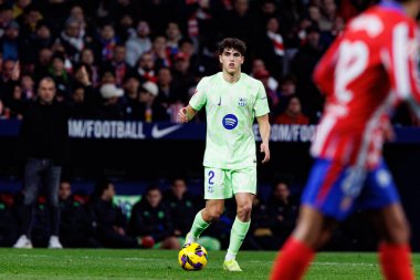 Atletico de Madrid ve FC Barcelona (Maciej Rogowski) takımları arasında LaLiga EA SPORTS maçında Pau Cubarsi görüldü.)