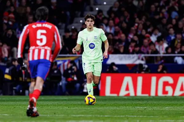 Atletico de Madrid ve FC Barcelona (Maciej Rogowski) takımları arasında LaLiga EA SPORTS maçında Pau Cubarsi görüldü.)