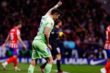 Robert Lewandowski, Atletico de Madrid ve FC Barcelona (Maciej Rogowski) takımları arasında LaLiga EA SPORTS maçında görüldü.)