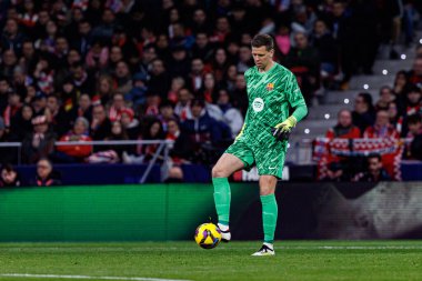 Wojciech Szczesny, Atletico de Madrid ve FC Barcelona (Maciej Rogowski) takımları arasında oynanan LaLiga EA SPORTS maçı sırasında görüldü.)
