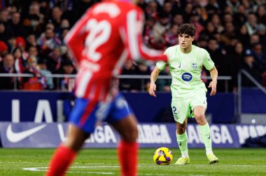 Atletico de Madrid ve FC Barcelona (Maciej Rogowski) takımları arasında LaLiga EA SPORTS maçında Pau Cubarsi görüldü.)