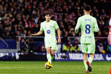 Atletico de Madrid ve FC Barcelona (Maciej Rogowski) takımları arasında LaLiga EA SPORTS maçında Pau Cubarsi görüldü.)