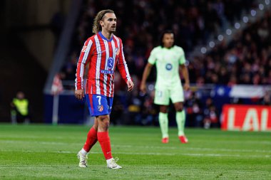 Antoine Griezmann, Atletico de Madrid ve FC Barcelona (Maciej Rogowski) takımları arasındaki maç sırasında görüldü.)