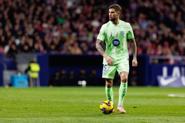 Inigo Martinez, Atletico de Madrid ve FC Barcelona (Maciej Rogowski) takımları arasında oynanan LaLiga EA SPORTS maçı sırasında görüldü.)