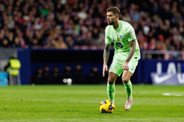 Inigo Martinez, Atletico de Madrid ve FC Barcelona (Maciej Rogowski) takımları arasında oynanan LaLiga EA SPORTS maçı sırasında görüldü.)