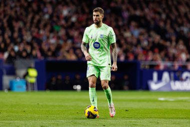 Inigo Martinez, Atletico de Madrid ve FC Barcelona (Maciej Rogowski) takımları arasında oynanan LaLiga EA SPORTS maçı sırasında görüldü.)