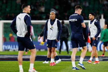 Liga Portekiz maçı sırasında Estadio Jose Alvalade 'de (Maciej Rogowski) Sporting CP ve FC Famalicao takımları arasında görülen özür dilerim.)