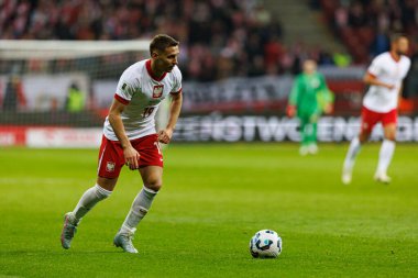 Przemyslaw Frankowski, 2026 Dünya Kupası 'nda Polonya ve Litvanya milli takımları arasında PGE Narodowy (Maciej Rogowski)
