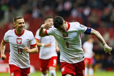 Przemyslaw Frankowski ve Robert Lewandowski, PGE Narodowy 'de (Maciej Rogowski)