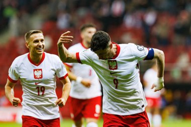 Przemyslaw Frankowski ve Robert Lewandowski, PGE Narodowy 'de (Maciej Rogowski)