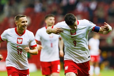 Przemyslaw Frankowski ve Robert Lewandowski, PGE Narodowy 'de (Maciej Rogowski)