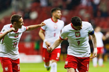 Przemyslaw Frankowski ve Robert Lewandowski, PGE Narodowy 'de (Maciej Rogowski)