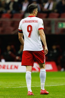 Robert Lewandowski, 2026 Dünya Kupası 'nda Polonya ve Litvanya milli takımları arasında PGE Narodowy (Maciej Rogowski)