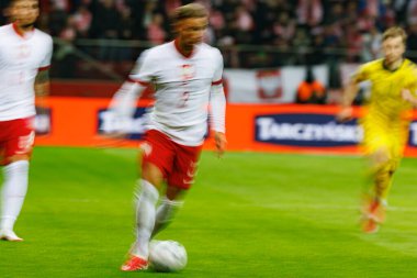 Matty Cash, 2026 Dünya Kupası 'nda Polonya ve Litvanya milli takımları arasında PGE Narodowy (Maciej Rogowski)