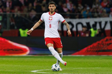 Jakub Moder, 2026 Dünya Kupası 'nda Polonya ve Litvanya milli takımları arasında PGE Narodowy' da görüldü (Maciej Rogowski)
