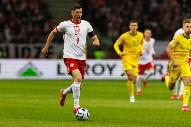 Robert Lewandowski, 2026 Dünya Kupası 'nda Polonya ve Litvanya milli takımları arasında PGE Narodowy (Maciej Rogowski)
