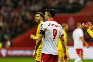 Robert Lewandowski, 2026 Dünya Kupası 'nda Polonya ve Litvanya milli takımları arasında PGE Narodowy (Maciej Rogowski)