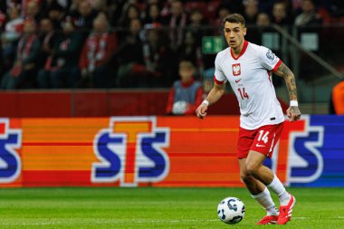 Jakub Kiwior, 2026 Dünya Kupası 'nda Polonya ve Litvanya milli takımları arasında PGE Narodowy' da görüldü (Maciej Rogowski)