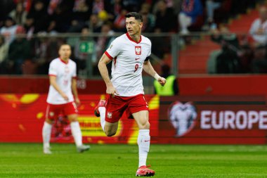 Robert Lewandowski, 2026 Dünya Kupası 'nda Polonya ve Litvanya milli takımları arasında PGE Narodowy (Maciej Rogowski)