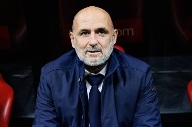 Michal Probierz, 2026 Dünya Kupası 'nda Polonya ve Litvanya milli takımları arasında PGE Narodowy' da görüldü (Maciej Rogowski)