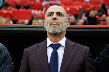 Michal Probierz, 2026 Dünya Kupası 'nda Polonya ve Litvanya milli takımları arasında PGE Narodowy' da görüldü (Maciej Rogowski)