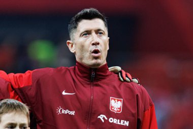 Robert Lewandowski, 2026 Dünya Kupası 'nda Polonya ve Litvanya milli takımları arasında PGE Narodowy (Maciej Rogowski)