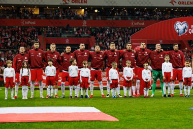 Polonya ve Litvanya milli takımları arasında PGE Narodowy (Maciej Rogowski)