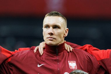 Lukasz Skorupski, 2026 Dünya Kupası 'nda Polonya ve Litvanya milli takımları arasında PGE Narodowy (Maciej Rogowski)
