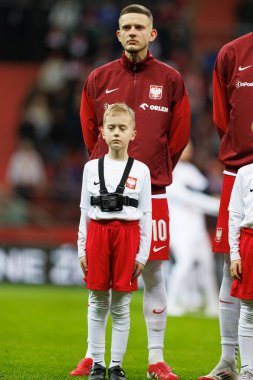 Sebastian Szymanski, 2026 Dünya Kupası 'nda Polonya ve Litvanya milli takımları arasında PGE Narodowy (Maciej Rogowski)