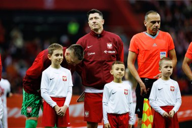 Robert Lewandowski, 2026 Dünya Kupası 'nda Polonya ve Litvanya milli takımları arasında PGE Narodowy (Maciej Rogowski)