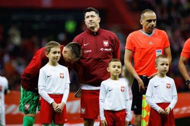 Robert Lewandowski, 2026 Dünya Kupası 'nda Polonya ve Litvanya milli takımları arasında PGE Narodowy (Maciej Rogowski)