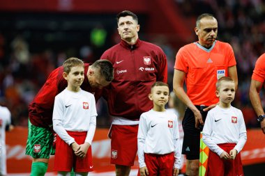 Robert Lewandowski, 2026 Dünya Kupası 'nda Polonya ve Litvanya milli takımları arasında PGE Narodowy (Maciej Rogowski)