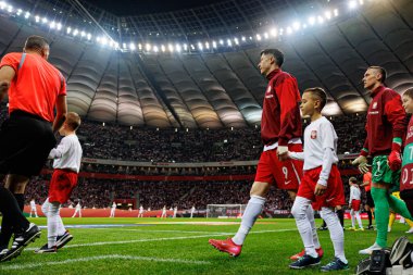 Robert Lewandowski, 2026 Dünya Kupası 'nda Polonya ve Litvanya milli takımları arasında PGE Narodowy (Maciej Rogowski)