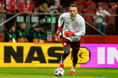 Marcin Bulka, 2026 Dünya Kupası 'nda Polonya ve Litvanya milli takımları arasında PGE Narodowy' da görüldü (Maciej Rogowski)