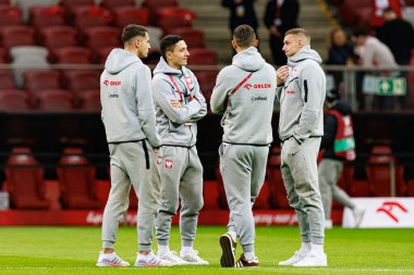 Polonya ve Litvanya milli takımları arasında PGE Narodowy (Maciej Rogowski)