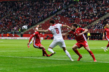 Jakub Moder, 2026 Dünya Kupası eleme maçında PGE Narodowy 'da Polonya ve Malta milli takımları arasında görüldü (Maciej Rogowski)