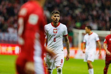 Jakub Moder, 2026 Dünya Kupası eleme maçında PGE Narodowy 'da Polonya ve Malta milli takımları arasında görüldü (Maciej Rogowski)